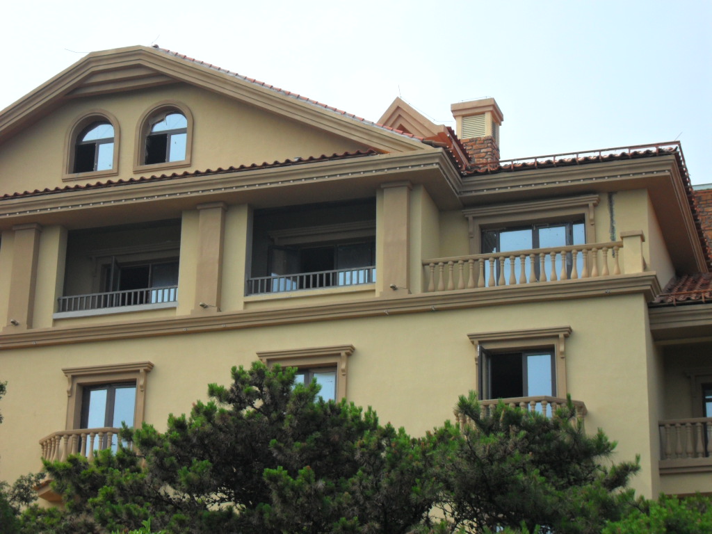 秦皇島【外墻質(zhì)感漆涂料】翻新施工案例-京煤集團北戴河療養院